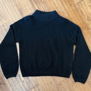 Banana Republic mock turtleneck black sweater -XS